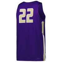 James Madison Dukes Nike Replica Basketball Jersey - Purple