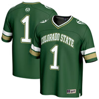 #1 Colorado State Rams GameDay Greats Collegiate Football Fashion Jersey - Green