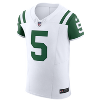 New York Jets Garrett Wilson Nike White Classic Alternate Vapor F.U.S.E. Elite Jersey