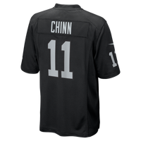 Las Vegas Raiders Jeremy Chinn Nike Black Team Game Jersey
