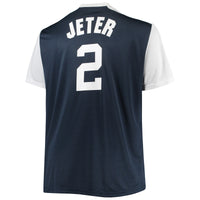 New York Yankees Derek Jeter Navy/White Cooperstown Collection Replica Player Jersey