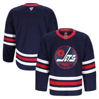 Winnipeg Jets Fanatics Navy Alternate Authentic Pro Jersey