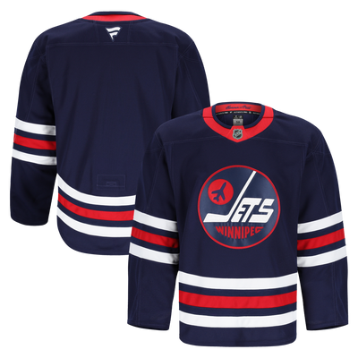 Winnipeg Jets Fanatics Navy Alternate Authentic Pro Jersey