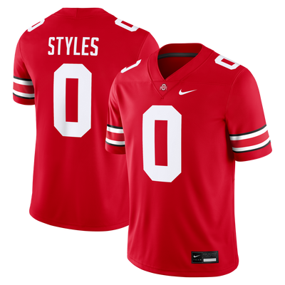 Nike Sonny Styles Scarlet Ohio State Buckeyes Game Jersey