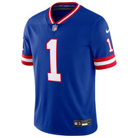 New York Giants Malik Nabers Nike Royal Alternate 2 Legacy Vapor Untouchable Limited Jersey