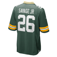 Green Bay Packers Darnell Savage Jr. Nike Green Game Team Jersey