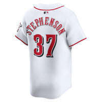 Cincinnati Reds Tyler Stephenson Nike White Home Limited Player Jersey