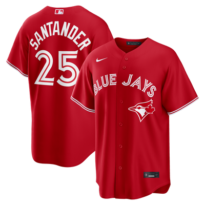 Toronto Blue Jays Anthony Santander Nike Red Canada Day Replica Jersey