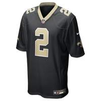New Orleans Saints Spencer Rattler Nike Black Team Game Jersey