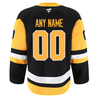Pittsburgh Penguins Fanatics Black Home Authentic Pro Custom Jersey