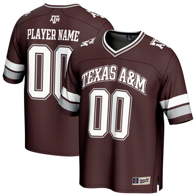 Texas A&M Aggies GameDay Greats NIL Pick-A-Player Football Fashion Jersey - Maroon