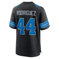 Detroit Lions Malcolm Rodriguez Nike Black 2nd Alternate Game Jersey