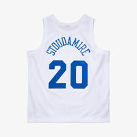 Toronto Huskies Mitchell & Ness Damon Stoudamire 1996 Swingman Authentic Jersey - White