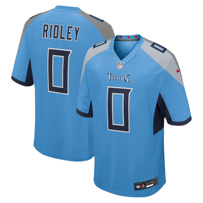 Tennessee Titans Calvin Ridley Nike Light Blue Team Game Jersey