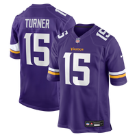 Minnesota Vikings Dallas Turner Nike Purple Game Jersey