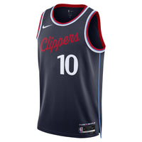Los Angeles Clippers Nike Icon Edition Swingman Jersey - Navy - Darius Garland