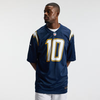 Los Angeles Chargers Justin Herbert Nike Navy Alternate Super Chargers Game Player Jersey