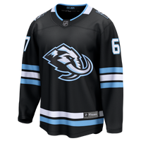 Utah Mammoth Lawson Crouse Fanatics Black Home Breakaway Player Jersey