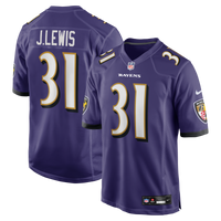 Baltimore Ravens Jamal Lewis Nike Purple Game Retired Player Jersey