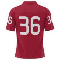 GameDay Greats #36 Crimson Harvard Crimson Football Jersey