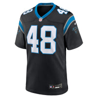 Carolina Panthers Thomas Incoom Nike Black Team Game Jersey