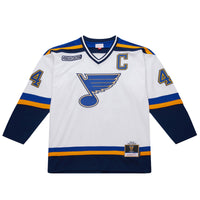 St. Louis Blues Chris Pronger White 1999-00 Power Play Jersey