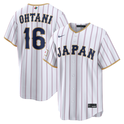 Japan Baseball Shohei Ohtani Nike White 2026 World Baseball Classic Home Stadium Jersey