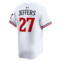 Minnesota Twins Ryan Jeffers Nike White Home Limited Player Jersey