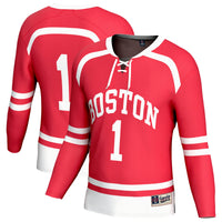 Boston University GameDay Greats Lightweight Collegiate Hockey Fashion Jersey - Scarlet