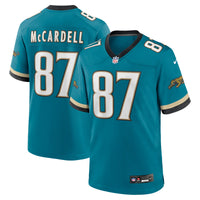 Jacksonville Jaguars Keenan McCardell Nike Teal Retired Player Alternate Game Jersey