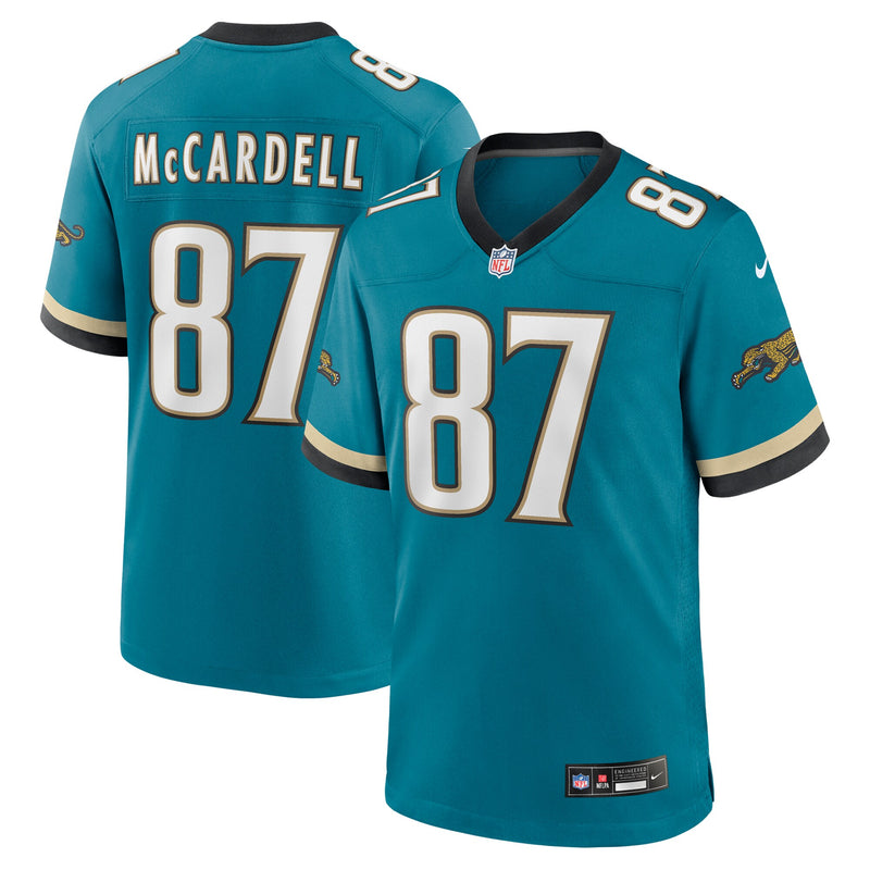 Jacksonville Jaguars Keenan McCardell Nike Teal Retired Player Alternate Game Jersey