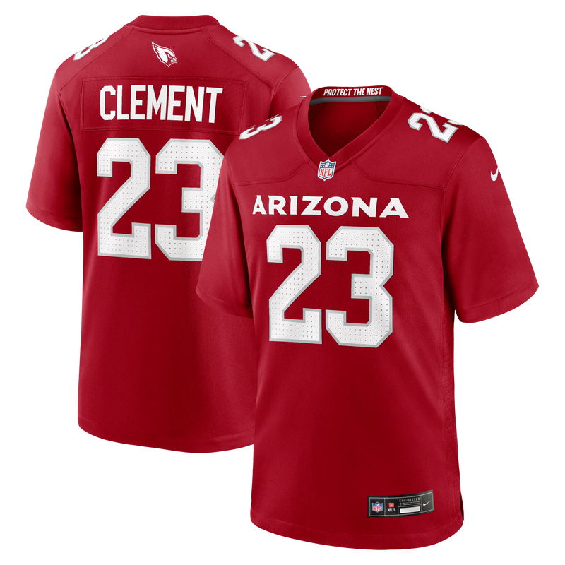 Arizona Cardinals Corey Clement Nike Cardinal Team Game Jersey