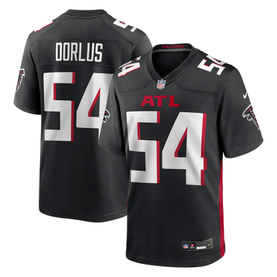 Atlanta Falcons Brandon Dorlus Nike Black Team Game Jersey