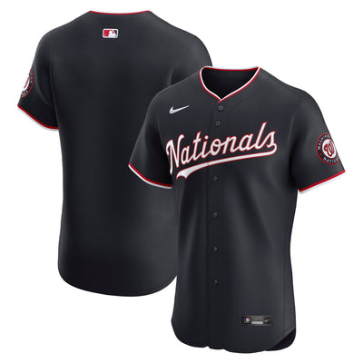 Washington Nationals Nike Navy Alternate Elite Jersey