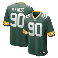 Green Bay Packers Lukas Van Ness Nike Green Game Jersey