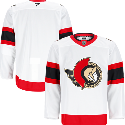 Ottawa Senators Fanatics White Away Authentic Pro Jersey