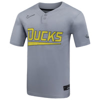 Oregon Ducks Nike Limited Softball Jersey - Gray