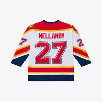 Florida Panthers Scott Mellanby Mitchell & Ness White 1996 Power Play Jersey