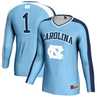 North Carolina Tar Heels GameDay Greats #1 Lightweight Volleyball Fashion Jersey - Light Blue