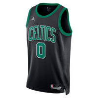 Boston Celtics Jordan Brand Statement Edition Swingman Jersey - Black - Jayson Tatum