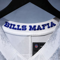 Buffalo Bills James Cook III Nike White 2025 Rivalries Collection Stitched Limited Jersey