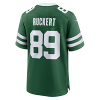 New York Jets Jeremy Ruckert Nike Legacy Green Team Game Jersey