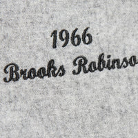 Baltimore Orioles Brooks Robinson Mitchell & Ness Gray Cooperstown Collection 1966 Authentic Jersey