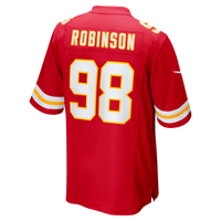 Kansas City Chiefs Janarius Robinson Nike Red Team Game Jersey