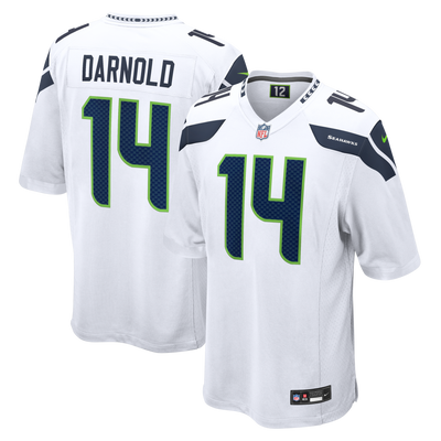 Seattle Seahawks Sam Darnold Nike White Game Jersey