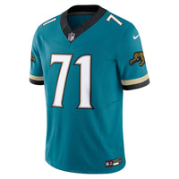 Jacksonville Jaguars Tony Boselli Nike Teal Prowler Throwback Vapor F.U.S.E. Limited Retired Player Jersey