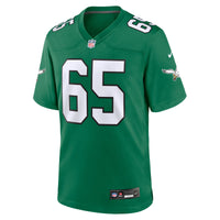 Philadelphia Eagles Lane Johnson Nike Kelly Green Alternate Game Jersey