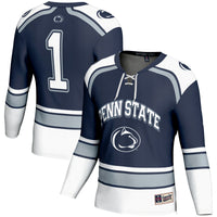 #1 Penn State Nittany Lions GameDay Greats Hockey Jersey - Navy