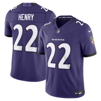 Baltimore Ravens Derrick Henry Nike Purple Team Vapor F.U.S.E. Stitched Limited Jersey
