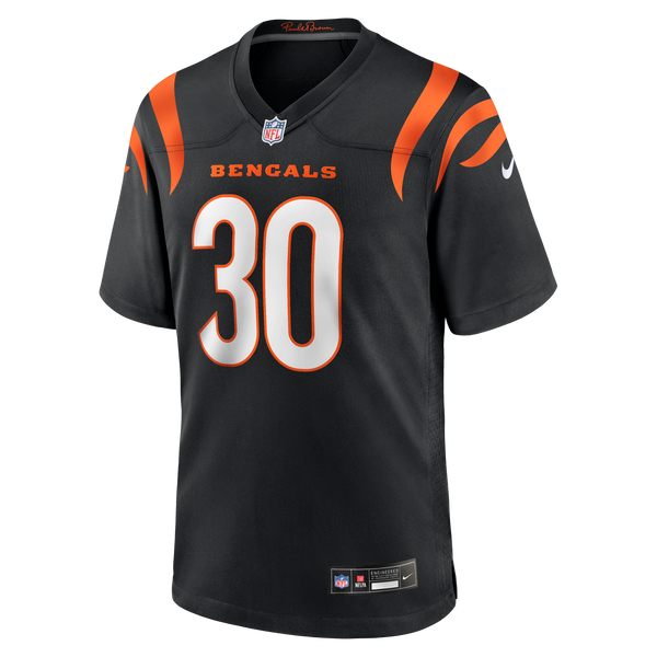 Cincinnati Bengals Chase Brown Nike Black Team Game Jersey